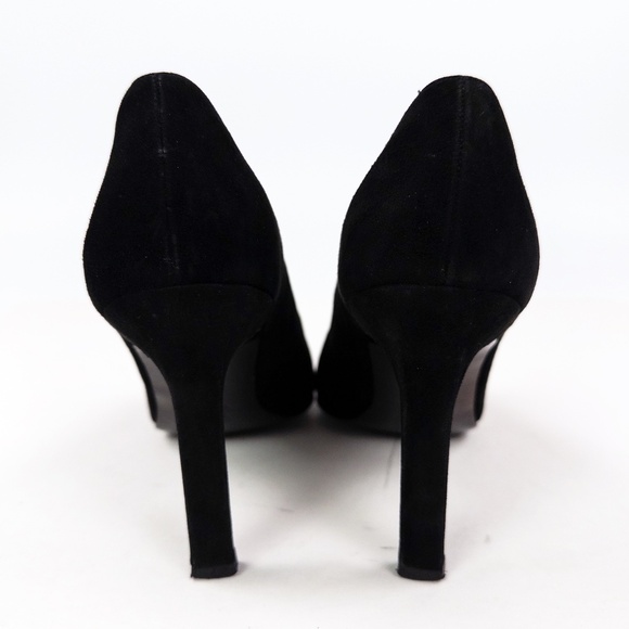 Vintage Charles Jordan Suede Sculptural Pumps Heels - Picture 4 of 7